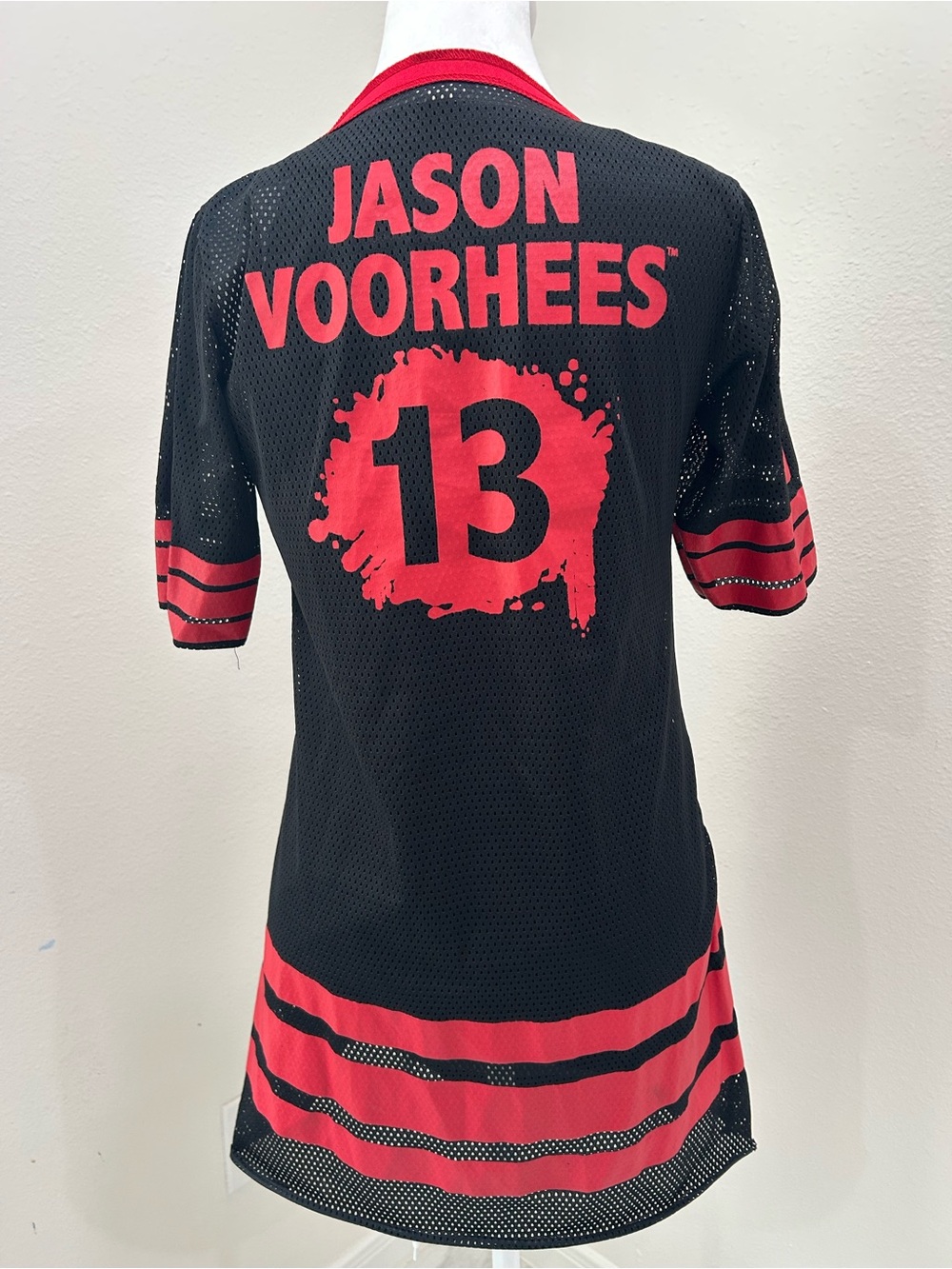 Friday the 13th Jason Vorhees Horror Mask Graphic Jersey Dress - Picture 8 of 9